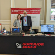 Superior Essex showcased their sustainable cabling solutions